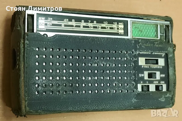 Ретро AM радиоприемник Hitachi WH-888R, снимка 7 - Радиокасетофони, транзистори - 55962513