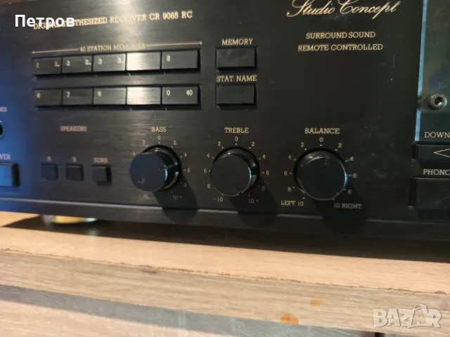 Ресивър "Dual"CR 9065 RC.Studio Concept.(Rotel), снимка 9 - Ресийвъри, усилватели, смесителни пултове - 49868546