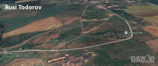 6.1 дка до действаща ФЕРМА, 500 метра от регулация, лице на ПЪТ! Идеален за ФЕЦ, Пчелин или Градина, снимка 4 - Парцели - 53454317