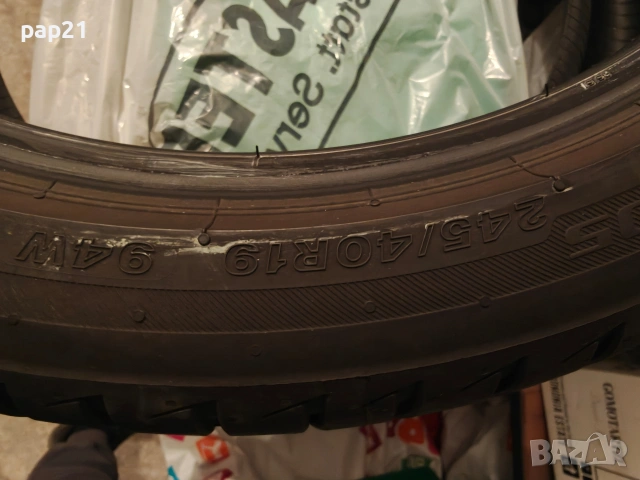 Оригинални джанти 19 Киа, Kia пълен комплект с нови Bridgestone гуми 245/40/19, снимка 12 - Гуми и джанти - 53811215