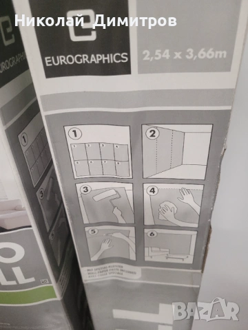 Продавам фототапет Eurographics серия  Deco Wall 2,54х3,66 м с флорални мотиви, снимка 4 - Други - 53207142