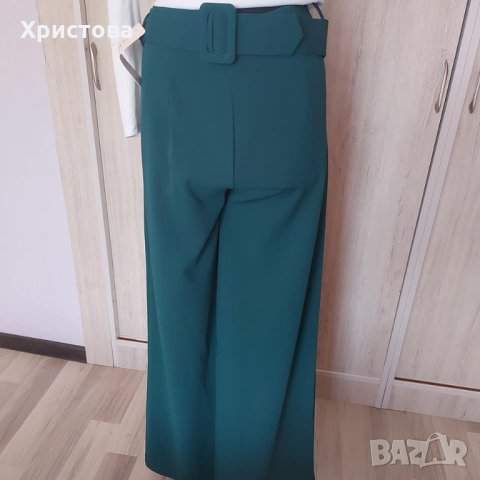 НОВ! Панталон с широк крачол и висока талия - 30,00лв., снимка 3 - Панталони - 33523113