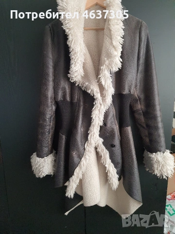 марково палто от изкусвена кожа