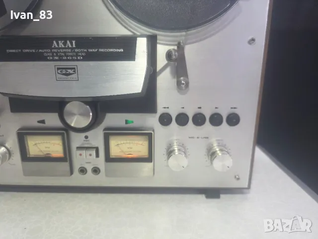 Ролков магнетофон Akai GX 265D, снимка 3 - Декове - 50179747
