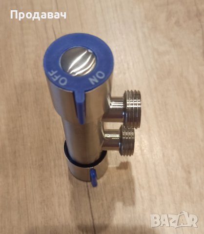 двоен спирателен кран за студена вода, снимка 7 - ВИК - 41640921