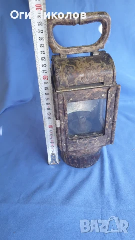 Немска карбидна лампа от Втората световна война , снимка 8 - Антикварни и старинни предмети - 51308817