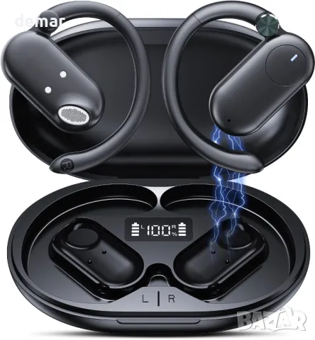 Слушалки Waearmusic Open Ear, F15 Bluetooth, безжично зареждане, дълбок бас