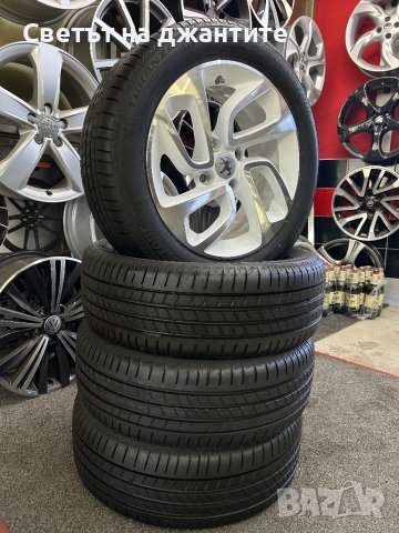 Джанти с Гуми 16 Цола 4х108 Пежо Peugeot 207 208 / 195/55/16 / Нови, снимка 3 - Гуми и джанти - 41770236