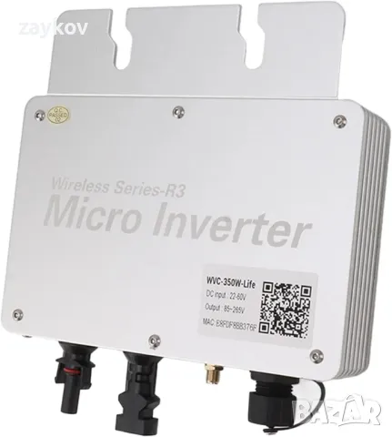 WVC 350W микроинвертор, инвертор за свързване на слънчевата електропреносна мрежа