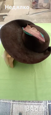 Немска ловджийска шапка,1930г,оригинал , снимка 5 - Екипировка - 50352551