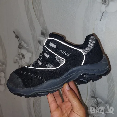 Atlas CF 4 EN345 S1 номер 38 работни предпазни обувки с бомбе, снимка 7 - Други - 47488555