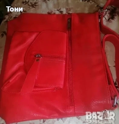 Нова Кожена Дамска Чанта , снимка 2 - Чанти - 52790986