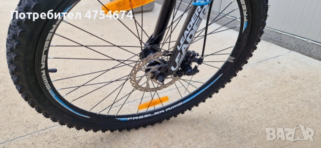 Алуминиев велосипед LEADER колело 26", снимка 10 - Велосипеди - 53746092