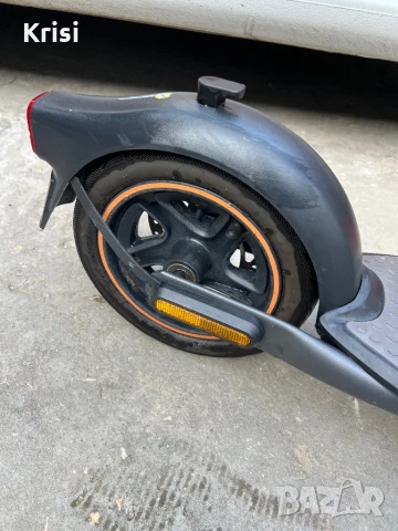 Електрическа тротинетка Ninebot Kickscooter F40E от Segway, снимка 6 - Друга електроника - 50526462
