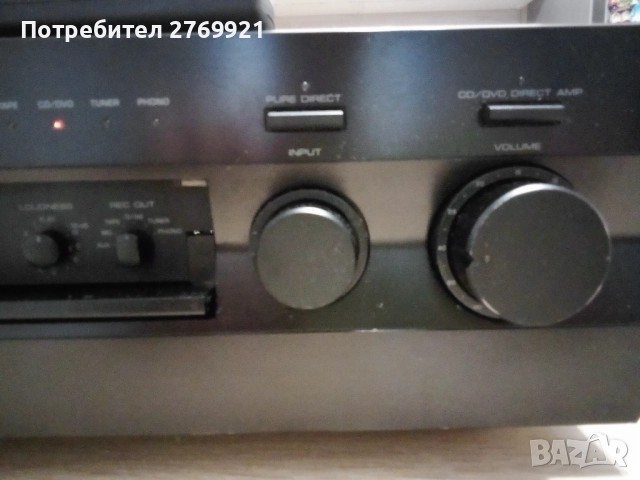 Усилвател Yamaha AX 596 2x155W, снимка 4 - Ресийвъри, усилватели, смесителни пултове - 52884587