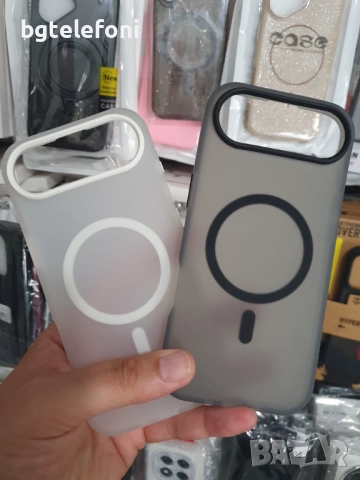 iPhone 17, Air ,17 Pro ,17 Pro Max  Magsafe Case Matt, снимка 10 - Калъфи, кейсове - 51726574
