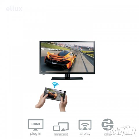 Промоция ! Wi-Fi приемник за проектиране върху телевизионен екран SportTech I-JMB