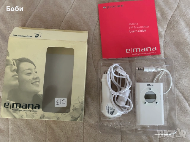 FM предавател Procare eMana 3,5 мм EF-6212C, снимка 2 - Аксесоари и консумативи - 53165858