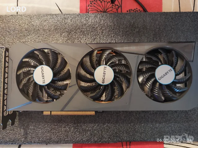 Видеокарта RX 6600 8GB Gigabyte Eagle 