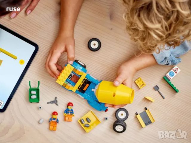 НОВИ! LEGO® City 60325 Kамион бетонобъркачка , снимка 10 - Конструктори - 40664114