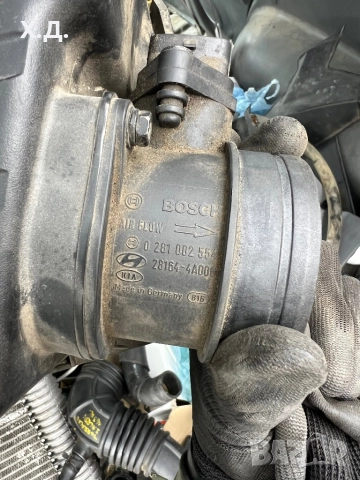 Филтърна кутия с дебитомер Хюндай Теракан 2.9CRDi 163кс, снимка 4 - Части - 52012640