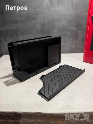 КАТО НОВО Nintendo Switch OLED + Pokemon Violet, снимка 11 - Nintendo конзоли - 56041175