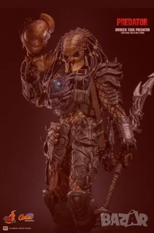 Hot Toys CMS029B -Хот Тойс- Хищникът - Счупен бивник, заличител на Пришълци, снимка 8 - Колекции - 55963797