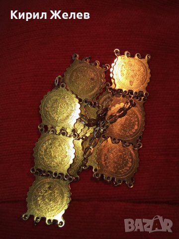 БУДИСТКА ТИБЕТСКА РЯДКА КОЛЕКЦИОНЕРСКА ПОЗЛАТЕНА ТРАДИЦИОННА ОГЪРЛИЦА от БЛАГОРОДНА СТОМАНА 8392, снимка 6 - Антикварни и старинни предмети - 40392449