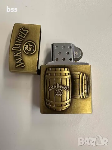 Метална запалка Jack Daniel's, снимка 2 - Запалки - 56234544