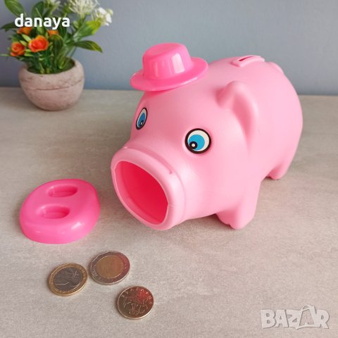 3810 Спестовна детска касичка Прасенце с шапка, снимка 3 - Други - 41400280
