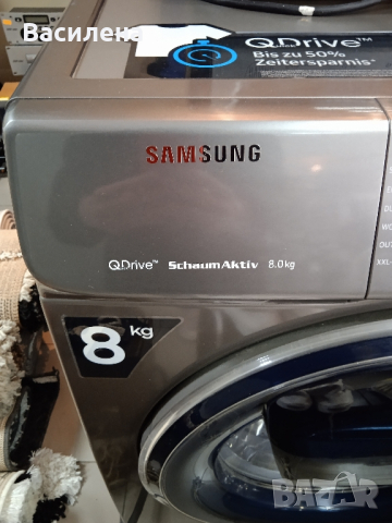 Samsung QDrive SchaumAktiv 8.0 kg, снимка 2 - Перални - 44575560