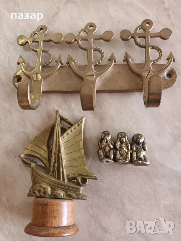 Бронзови котви тип закачалка ръчна изработка