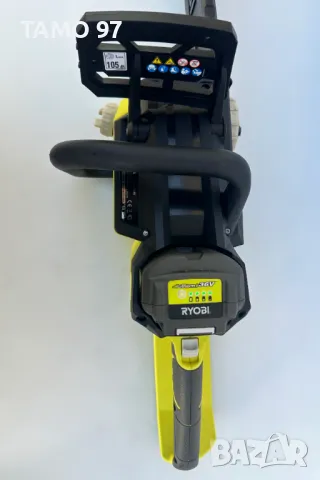 Ryobi RCS36X3550Hi - Мощна акумулаторна резачка за дърва 36V 5.0Ah, снимка 6 - Други инструменти - 47769595