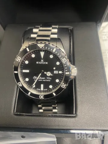 Като нов мъжки часовник Edox skydiver 70s