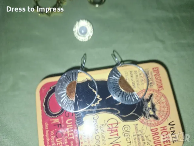 Сребърни обеци 5 гр и други бохемия, снимка 7 - Обеци - 48169683