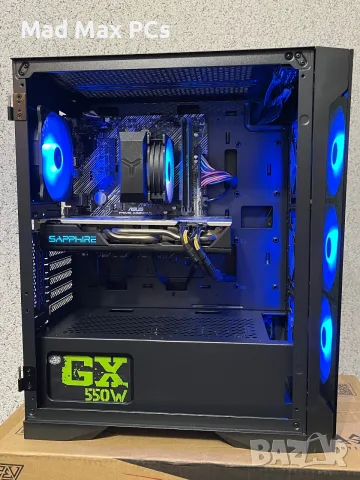 Геймърски компютър Ryzen 5 2600/ RX 580/ Ram 16GB/ SSD 128GB+640GB, снимка 5 - Геймърски - 55856985