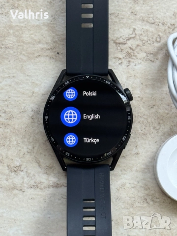 Huawei Watch GT 3 Black 46mm, снимка 3 - Смарт часовници - 55717162