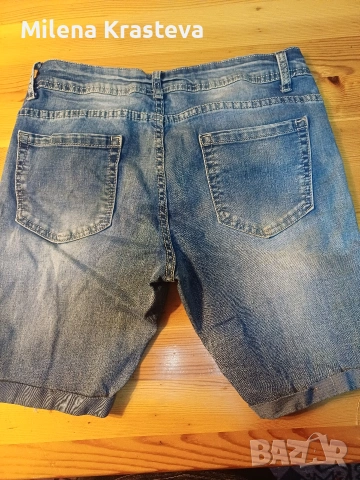 Къси дънкови панталонки, снимка 3 - Къси панталони и бермуди - 53689082