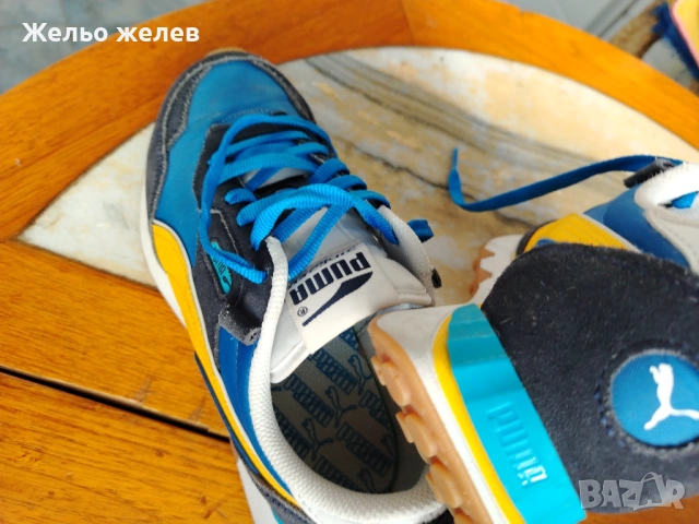 Адидас, детски,адидас черни, пума сини 38,5адидас, сини, снимка 15 - Детски маратонки - 47764856