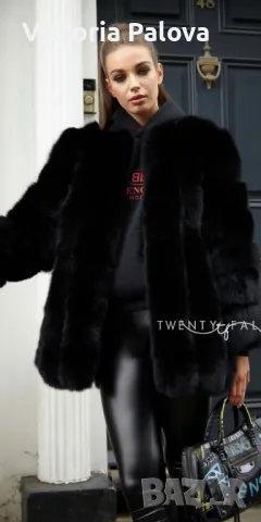 Разкошна шуба/палто скъп бранд GIL BRET Германия, снимка 10 - Палта, манта - 49037308
