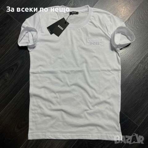 Hugo Boss Мъжка Тениска👕Мъжка Блуза С Къс Ръкав - Различни Цветове Код Bal Style15, снимка 6 - Тениски - 53642096