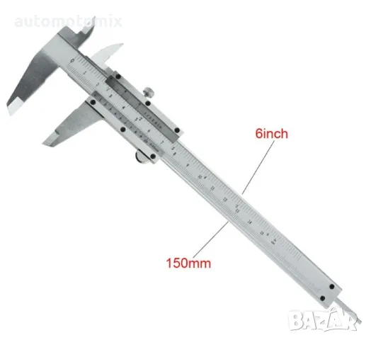 ШУБЛЕР МЕТАЛЕН В КУТИЯ - 150мм, 18316, снимка 3 - Аксесоари и консумативи - 48095920