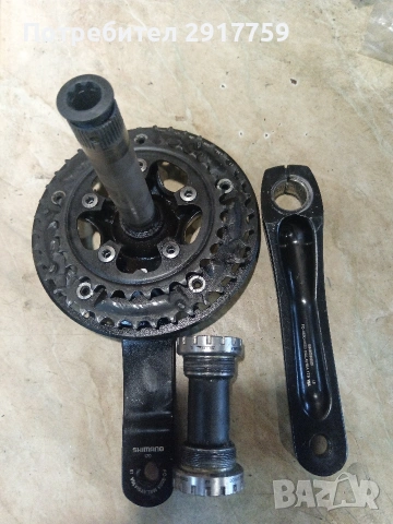 Комплект курбели Sora 30/39 зъба , снимка 3 - Части за велосипеди - 53051557