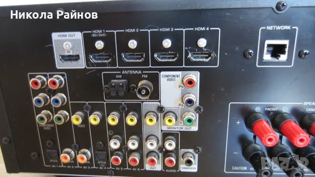 5.1 канален мрежов ресийвър YAMAHA RX-V473, снимка 9 - Ресийвъри, усилватели, смесителни пултове - 56061329