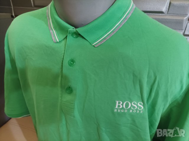 Hugo Boss мъжка тениска original 2-3 XL elastic's голям размер , снимка 2 - Тениски - 41602140
