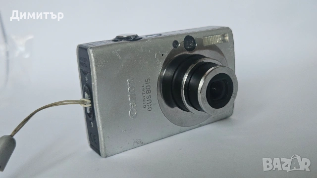 Canon Ixus 80 IS Дигитален фотоапарат камера digital camera photo 8mp 3x zoom, снимка 5 - Фотоапарати - 53380660