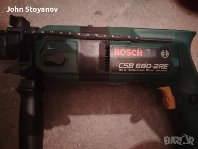 Бош Бормашина CSB 680 2RE Electronic , снимка 3 - Бормашини - 55846646