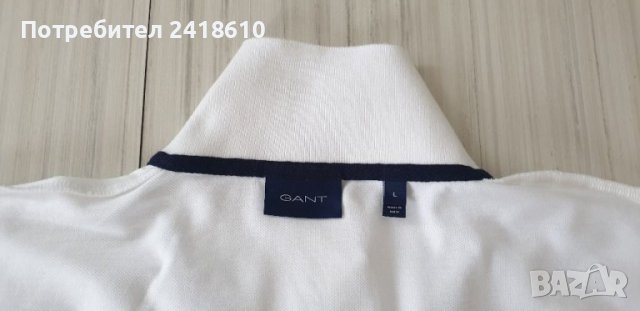 GANT Pique Cotton Size L НОВО! ОРИГИНАЛ! Мъжка Тениска!, снимка 2 - Тениски - 41738821