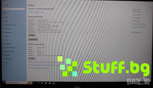 HP ProDesk 400 G6 SFF i3, снимка 9 - Работни компютри - 49270206