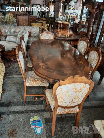 Красив трапезен комплект , снимка 4 - Маси - 52883940